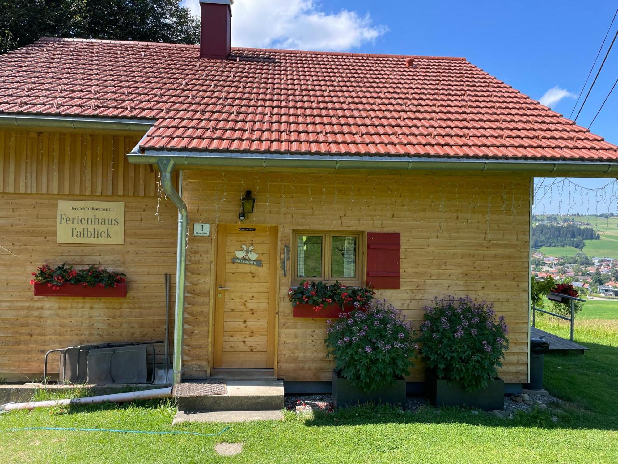 Ferienhaus Talblick Weiler-Simmerberg Exterior photo
